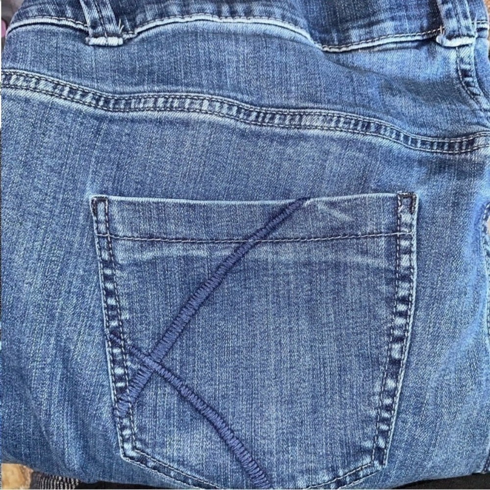 Lane Bryant 3T Straight Stretch Jeans - Picture 7 of 8